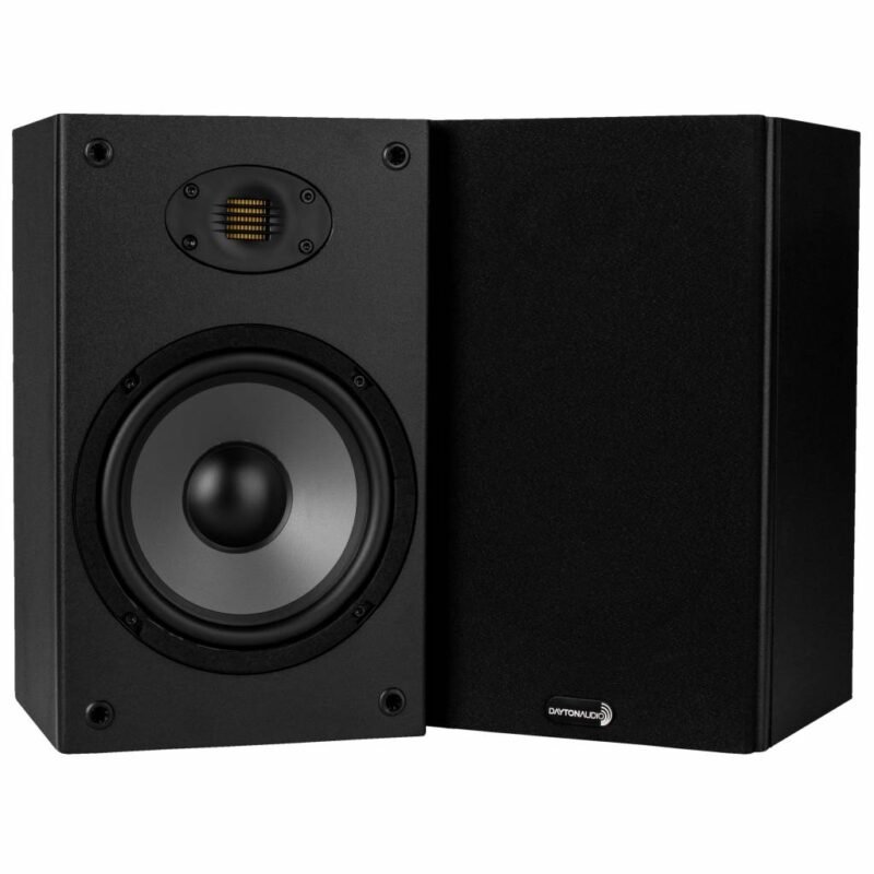 Dayton Audio B652-AIR 16.5cm 2-Way Bookshelf Speaker with AMT Tweeter Pair