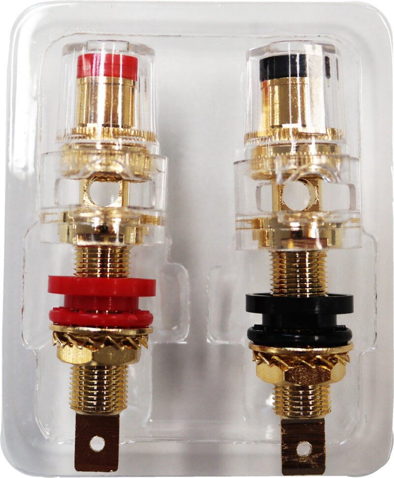 Dayton Audio BPFI-G Fully Insulated Binding Post Pair Gold - Image 5