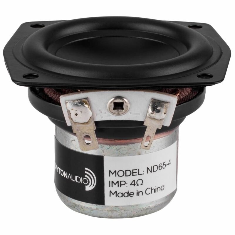 Dayton Audio ND65-4 2-1/2" Aluminum Cone Full-Range Driver 4 Ohm