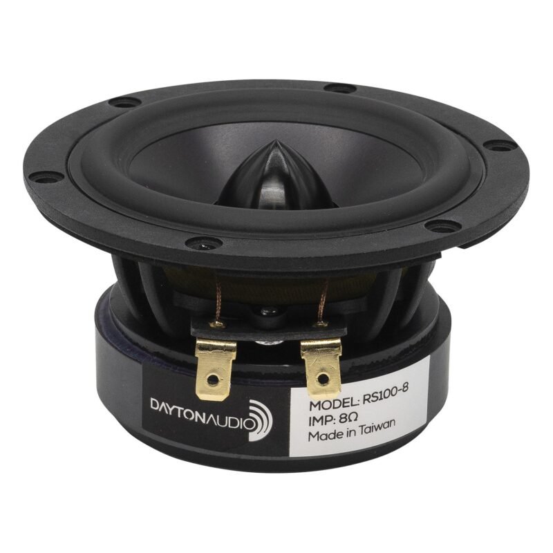 Dayton Audio RS100-8 4" Reference Full-Range Driver 8 Ohm
