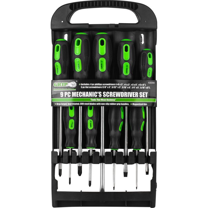 Grip Tools 63090 Screwdriver Set