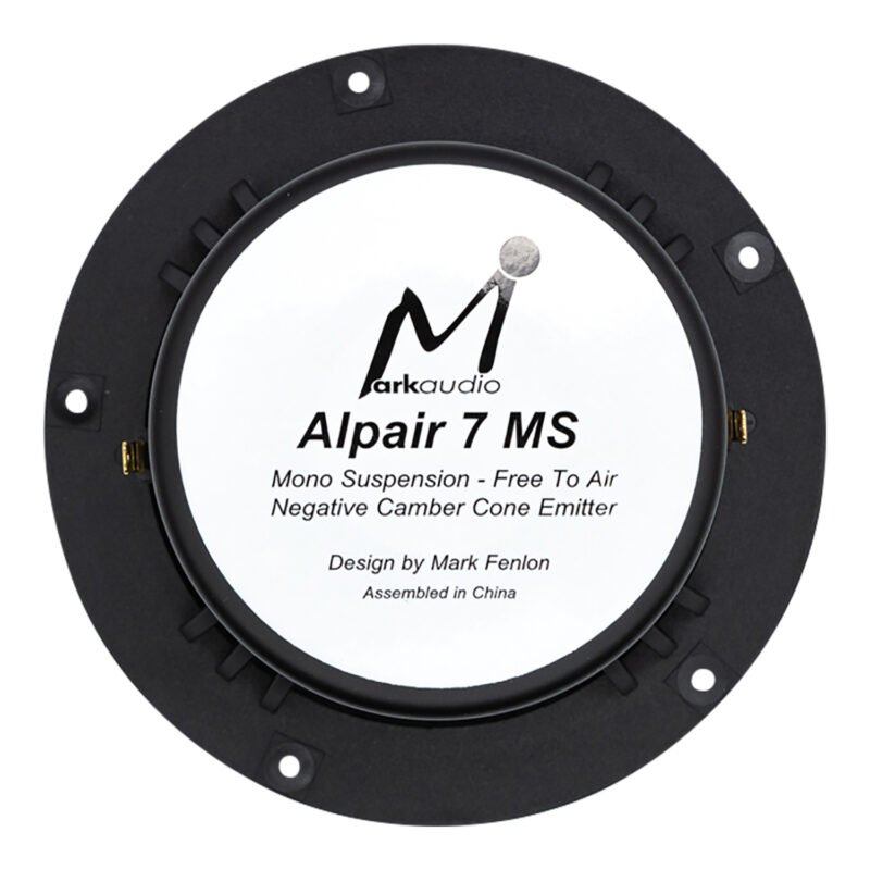 Markaudio Alpair-7MS Grey 4" Full Range Woofer - Image 6