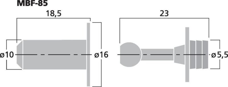 Monacor MBF-85 Frame Dowel For Speakers - Image 3