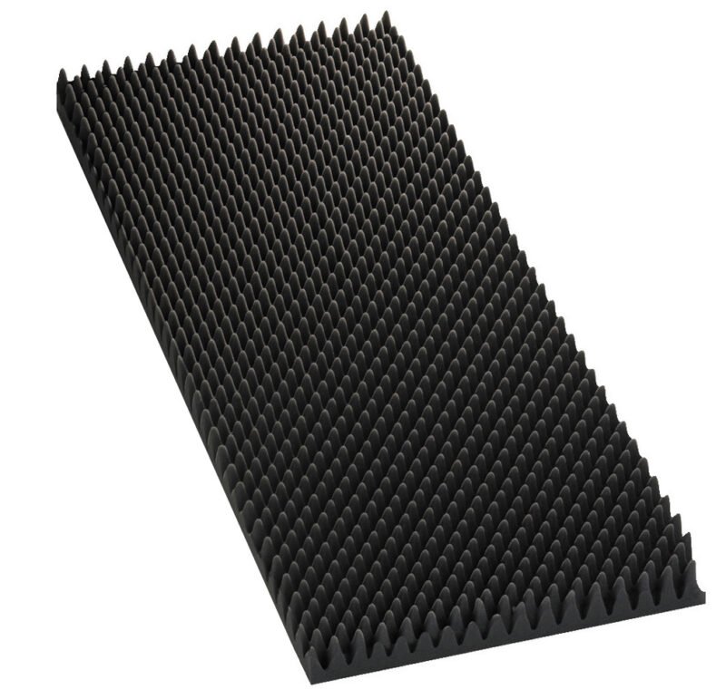 Monacor MDM-60 Speaker Wedge Moulded Foam Sheets | 60 mm