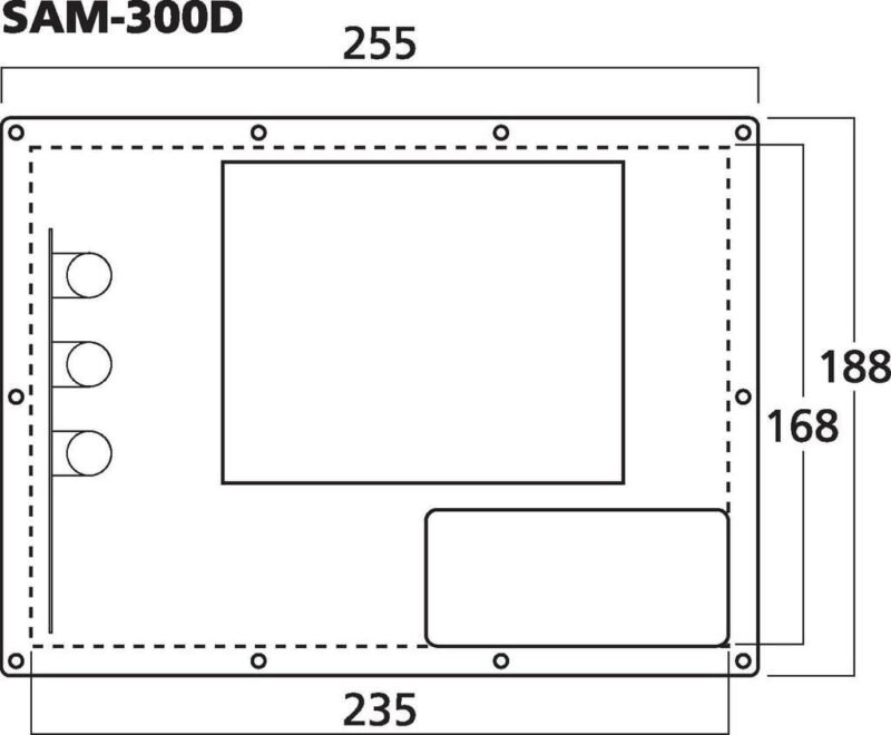 Monacor SAM-300D Subwoofer Plate Amplifier - Image 6