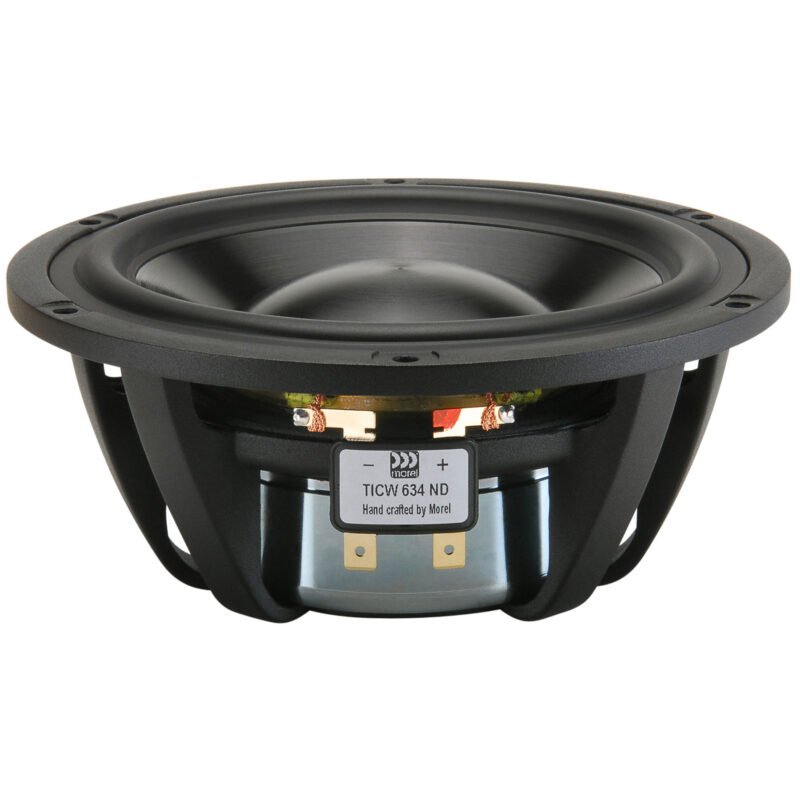 Morel TiCW 634Nd Titanium Series Hybrid Cu 6" Woofer 4 Ohm