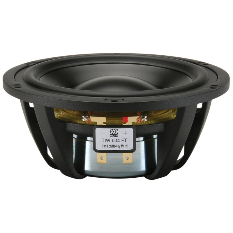 Morel TiW 634Ft Titanium Series Ferrite 6" Woofer 4 Ohm