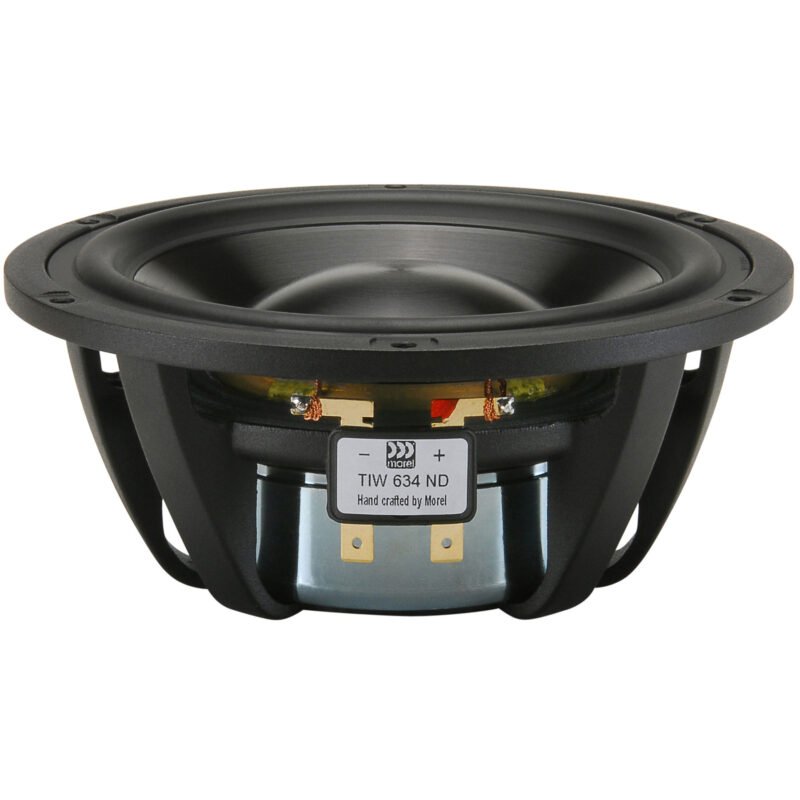 Morel TiW 634Nd Titanium Series Hybrid 6" Woofer 4 Ohm