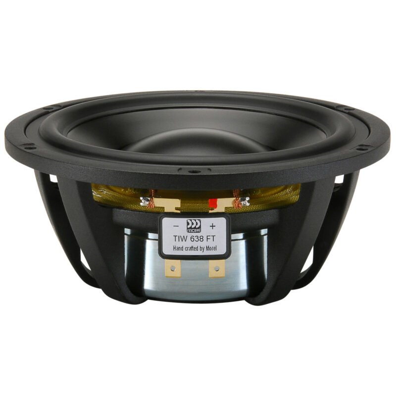 Morel TiW 638Ft Titanium Series Ferrite 6" Woofer 8 Ohm