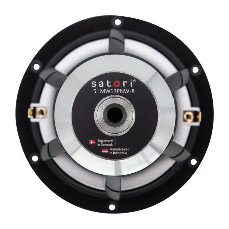 SB Acoustics Satori MW13PNW-8 5" White Egyptian Reed Cone Woofer - Image 4