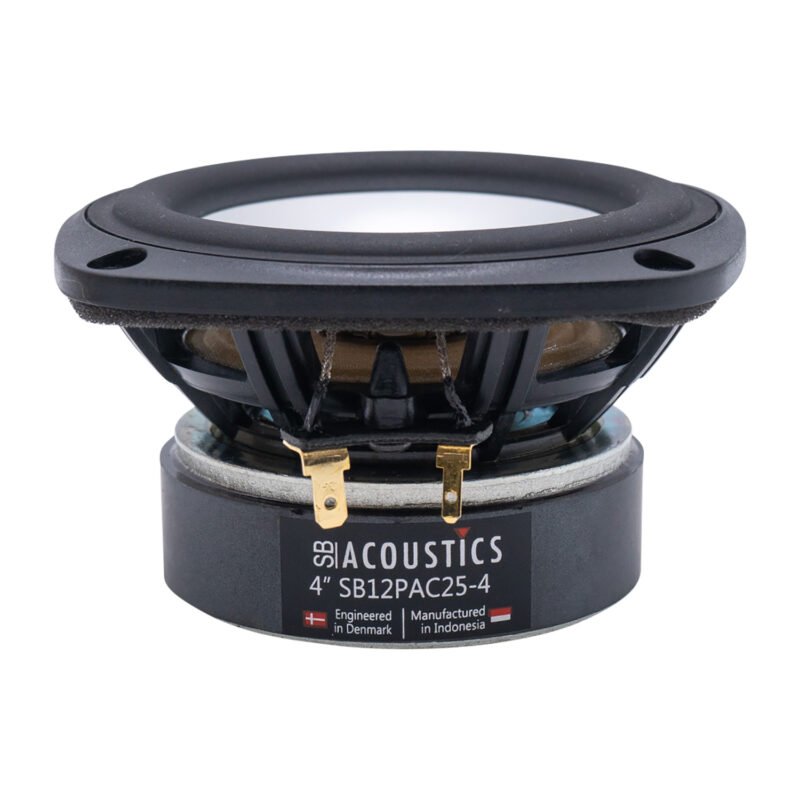 SB Acoustics SB12PAC25-4 4â€ Aluminium Cone Mid-range Woofer - Image 4