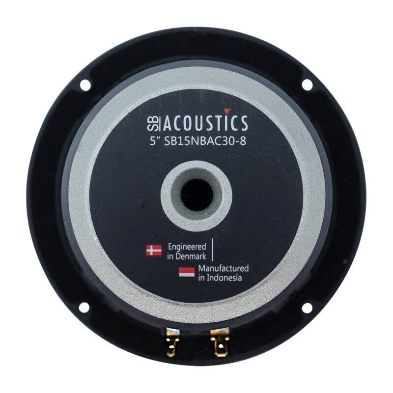 SB Acoustics SB15NBAC30-8 5" Black Aluminum Cone Mid-bass - Image 4