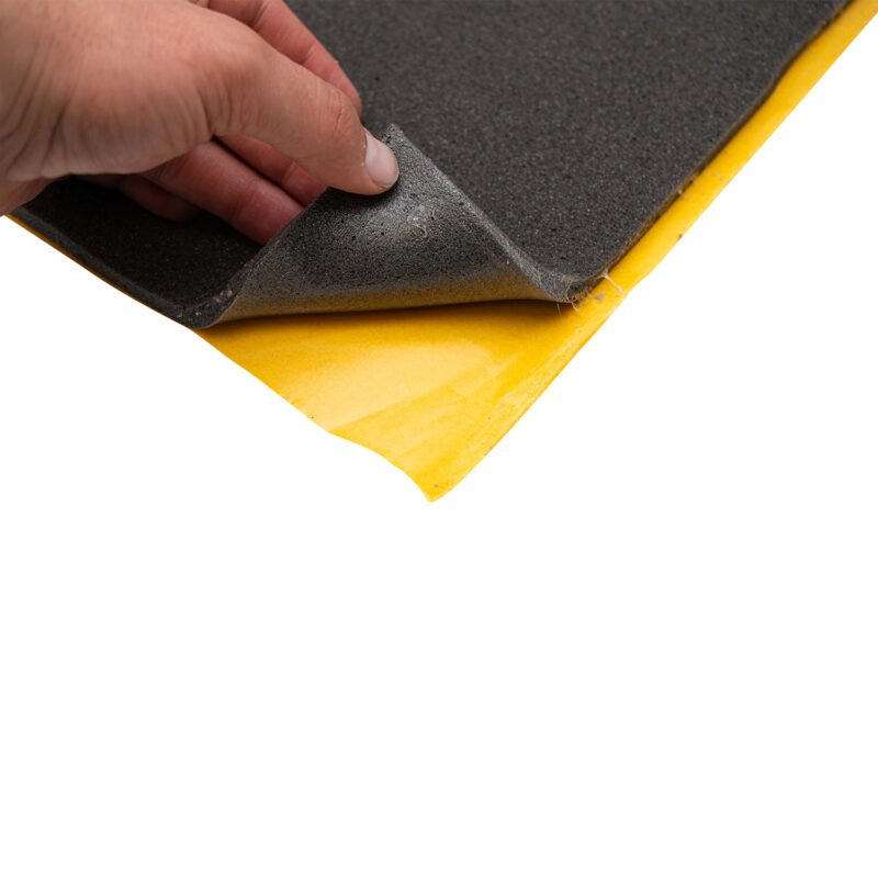 Vibrofiltr Autoshim Black Layer 7mm Polyurethane Foam | 50x50cm - Image 4