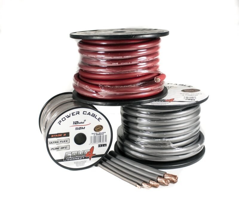 FOUR Connect 4-800213 STAGE2 20mm2 OFC power cable red  50m - Image 2