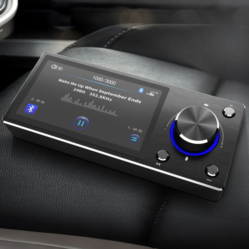 Goldhorn Panel Controller with Display for DSD Player